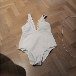 Elegant White Kids' Bodysuit